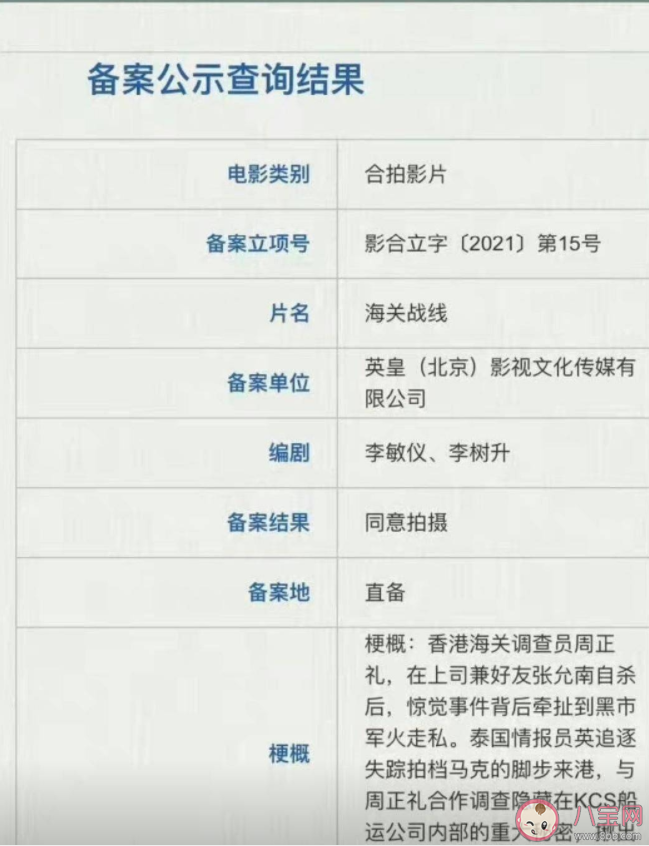 《海关战线》讲述了什么故事 《海关战线》剧情梗概