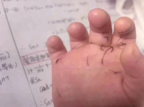 别人的手和我的手是什么梗 别人的手和我的手晒图比较