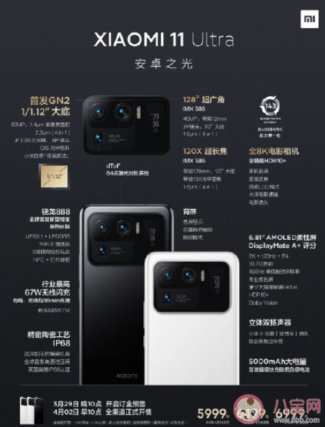 2021小米春季新品价格汇总 小米11系列价格参数对比 2021小米春季新品价格汇总 小米11系列价格参数对比