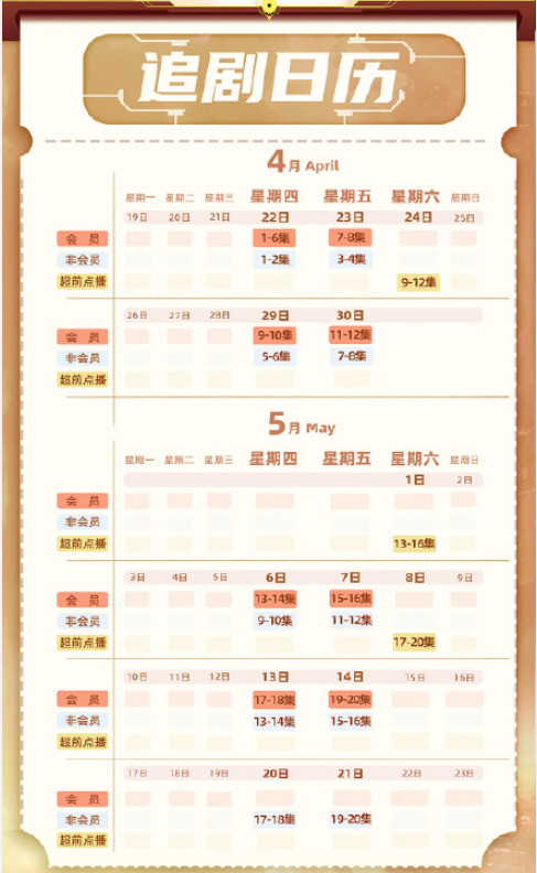 《指尖少年》追剧日历 《指尖少年》一周看几集