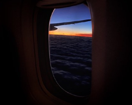 飞机上拍的最美照片朋友圈 坐飞机朋友圈说说带图片