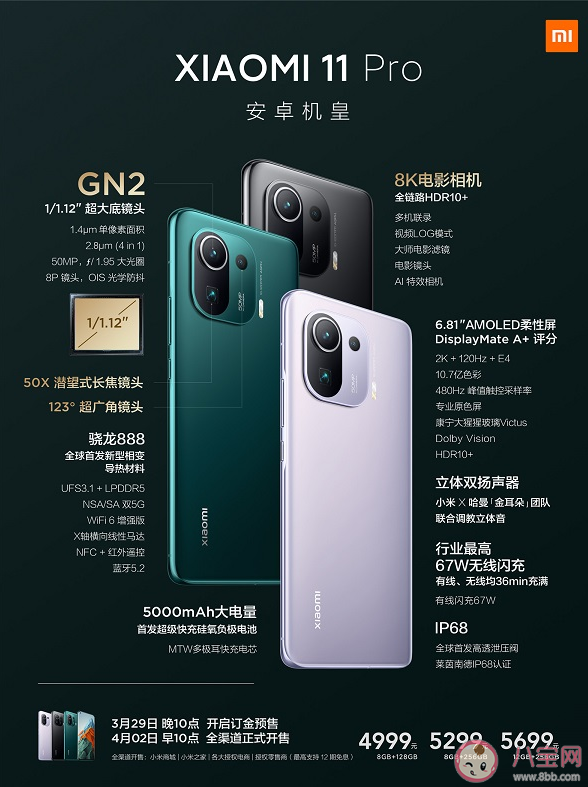 小米11Pro与小米11Ultra选哪个好 小米11 Pro和小米11Ultra详细参数对比 小米11Pro与小米11Ultra选哪个好 小米11 Pro和小米11Ultra详细参数对比