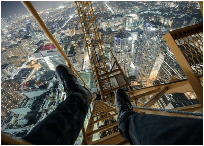 恐高是一种怎样的体验 关于恐高的体验的朋友圈说说句子