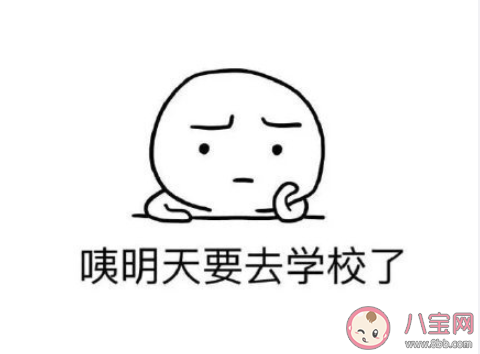 如果明天学校开学你会开心吗 如果明天学校开学你是什么感受