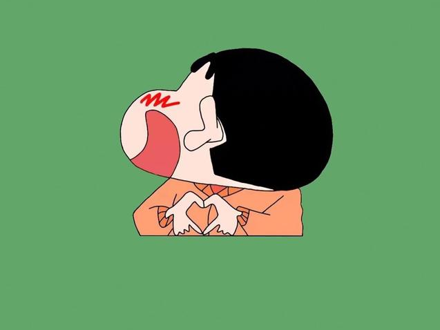 朋友圈蜡笔小新牵手头像背景图片大全 蜡笔小新牵手头像高情无水印背景图片