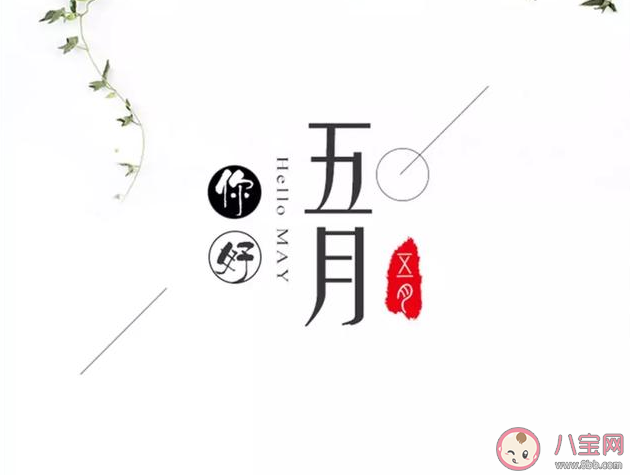 2020五月你好朋友圈文案说说 适合五月你好发朋友圈文案句子