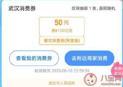 武汉消费券商场卷80在哪里用 80元消费券怎么用