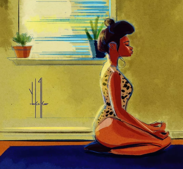 自己在家练瑜伽的说说心情 在家练瑜伽朋友圈句子