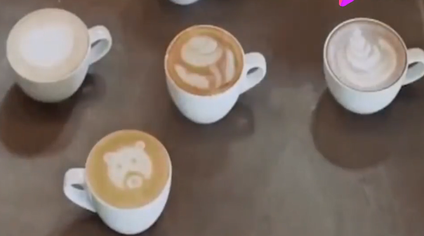 亲爱的热爱的佟年泡咖啡是哪一集 佟年泡的咖啡图案一览