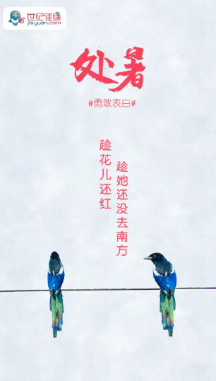 各品牌处暑创意海报大全 处暑海报文案推荐 各品牌处暑创意海报大全 处暑海报文案推荐