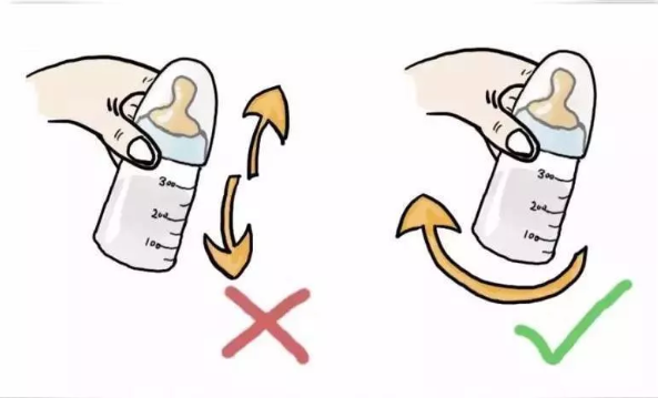 冲奶粉摇晃奶瓶好吗 摇晃有泡沫宝宝会胀气吗
