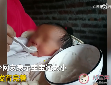 婆婆给出生9天宝宝喂米糊是怎么回事 宝宝刚出生能吃米糊吗