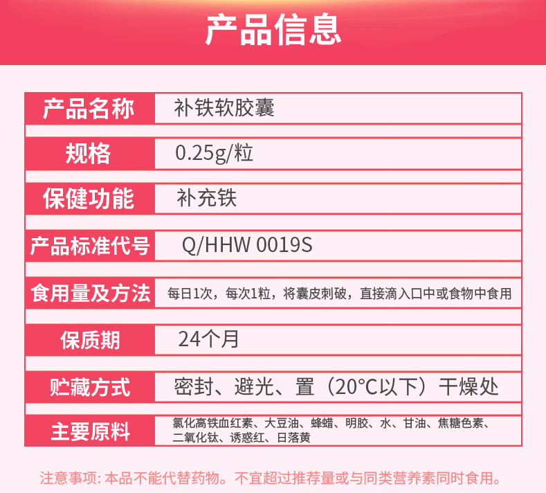 蜜牙贝贝补铁软胶囊主要原料是什么 蜜牙贝贝补铁软胶囊可以滴到碗里吗