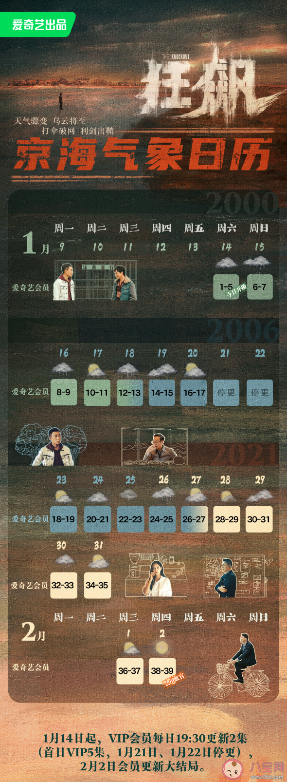 《狂飙》追剧日历 《狂飙》更新时间表 《狂飙》追剧日历 《狂飙》更新时间表