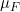 \mu _{F}