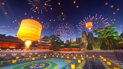 00后在《迷你世界》梦回大唐迎财神,元宇宙里打雪仗 00后在《迷你世界》梦回大唐迎财神,元宇宙里打雪仗