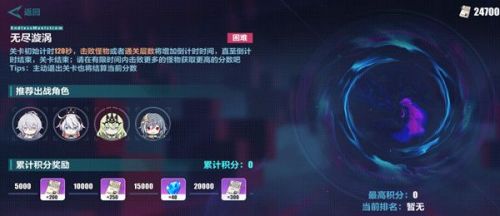 崩坏3无尽漩涡攻略 边际空间无尽漩涡高分打法推荐 崩坏3无尽漩涡攻略 边际空间无尽漩涡高分打法推荐