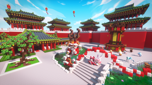 00后在《迷你世界》梦回大唐迎财神,元宇宙里打雪仗 00后在《迷你世界》梦回大唐迎财神,元宇宙里打雪仗