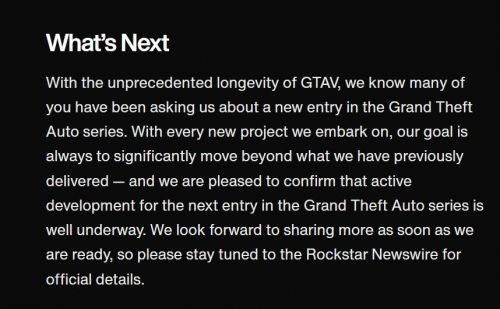 《GTA6》终于要来了?R星已经新建文件夹 《GTA6》终于要来了?R星已经新建文件夹