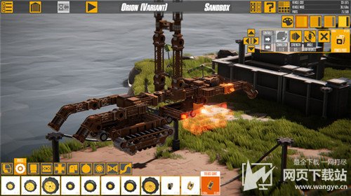 载具组装沙盒游戏《毁灭工具》今日在steam平台发售 支持中文