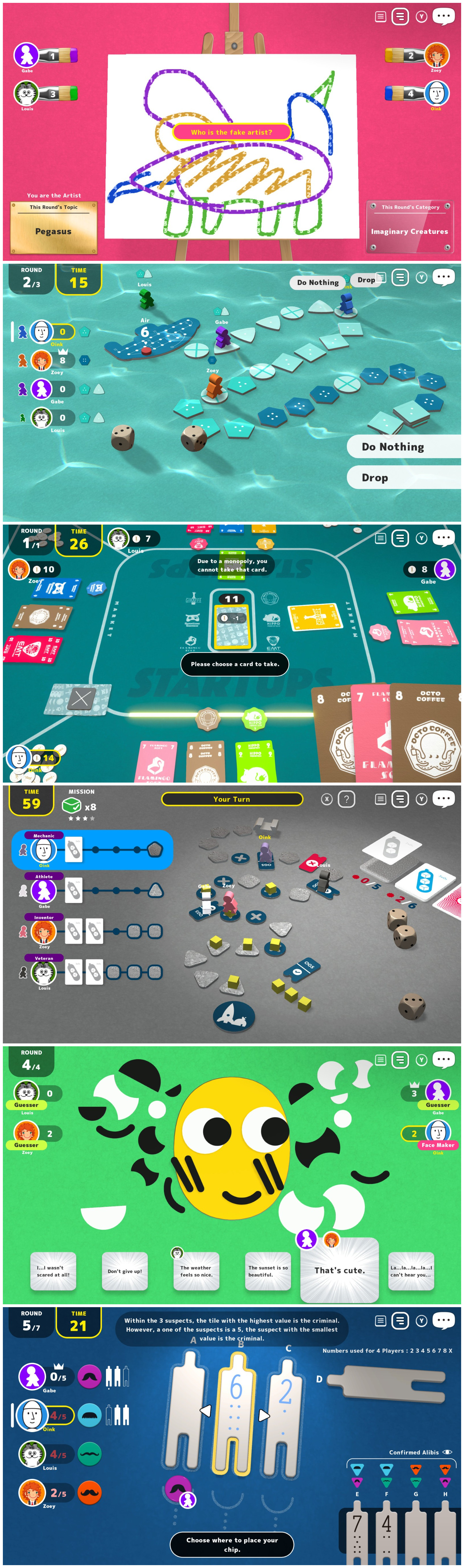 《一起来玩吧！Oink Games》7月7日发售，支持中文