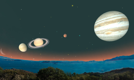 上次五星连珠是什么时候20213