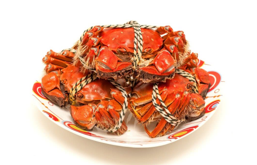 螃蟹蒸到蟹黄流油应该是熟了吧1