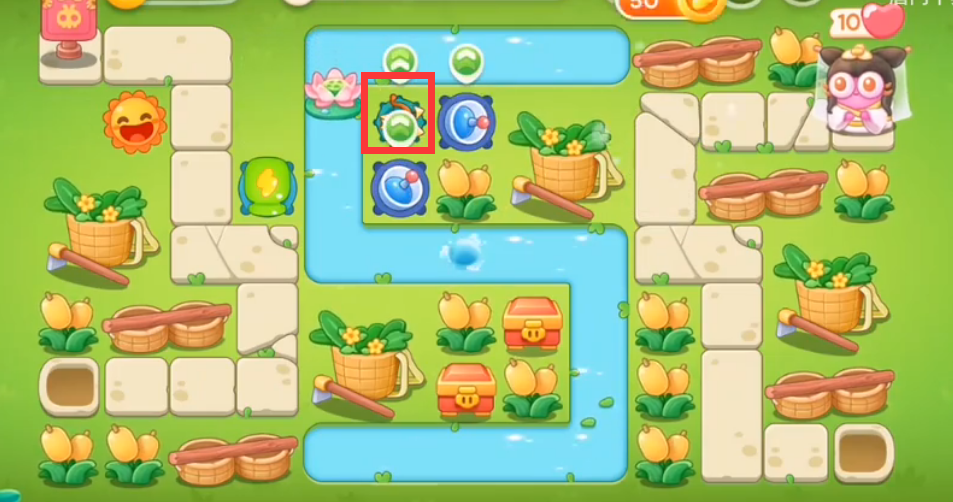 保卫萝卜4白萝卜传奇52关攻略 白萝卜传奇第52关通关图解[多图]图片2