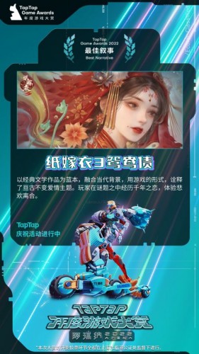 2022 TapTap 年度游戏大赏11个奖项获奖公布,有你最喜爱的TA吗 2022 TapTap 年度游戏大赏11个奖项获奖公布,有你最喜爱的TA吗