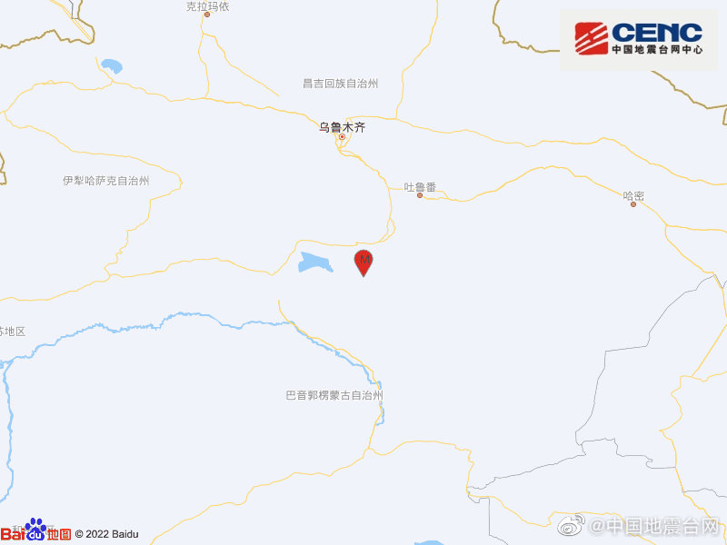 新疆巴音郭楞州和硕县发生3.0级地震 震源深度9千米