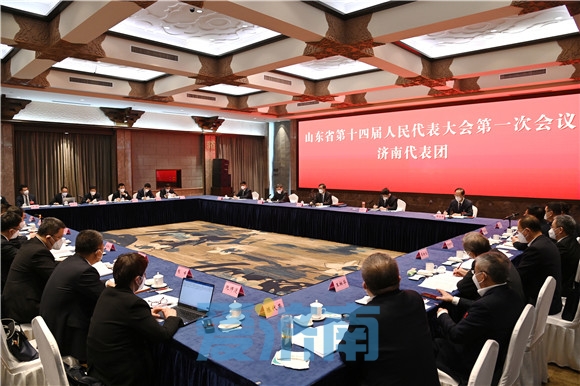 韩金峰在济南团审议省政府工作报告时表示 为新时代社会主义现代化强省建设贡献济南力量