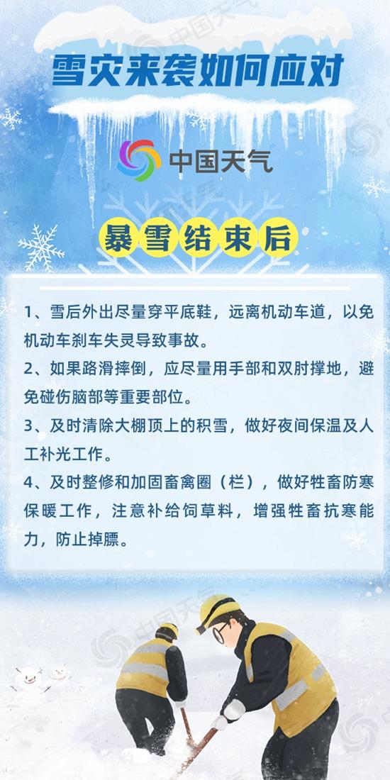 寒潮来袭全国大部有雨雪 春运期间请收好这份雪灾防御指南