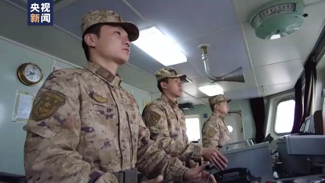 新春走基层丨劈波斩浪 新战士巡逻祖国领海基点