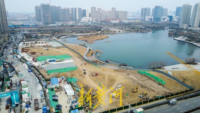 云锦湖西岸 北湖片区迎来康体项目建设