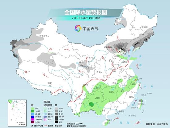 南方大片区域最高气温将冲上20℃ 西北华北等地雨雪增多