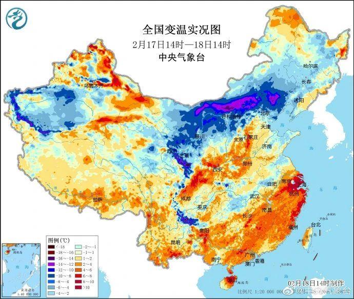 弱冷空气真的很“弱”？​明天开始这里气温又开始跳水“10℃”表演
