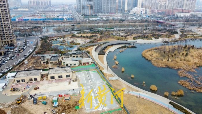 云锦湖西岸 北湖片区迎来康体项目建设