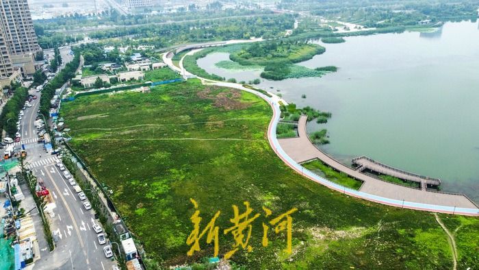 云锦湖西岸 北湖片区迎来康体项目建设