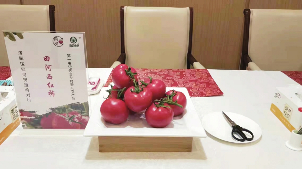 济阳区回河街道 党旗飘扬在田野 乡村振兴满园红