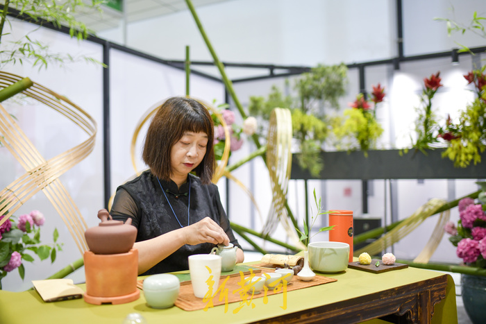 就要文艺范、中式风，快来茶博会沉浸式体验茶艺之美