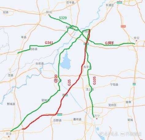 @济南人 6月2日起，G35济广高速公路平阴收费站菏泽方向入口临时封闭