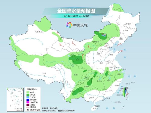 今明两天四川陕西等地降雨发展 南方高温闷热天气持续