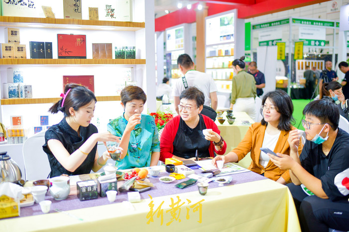 茶博会上建阳好茶泉城飘香，宋代点茶技艺吸睛无数