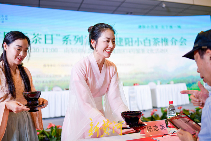 茶博会上建阳好茶泉城飘香，宋代点茶技艺吸睛无数