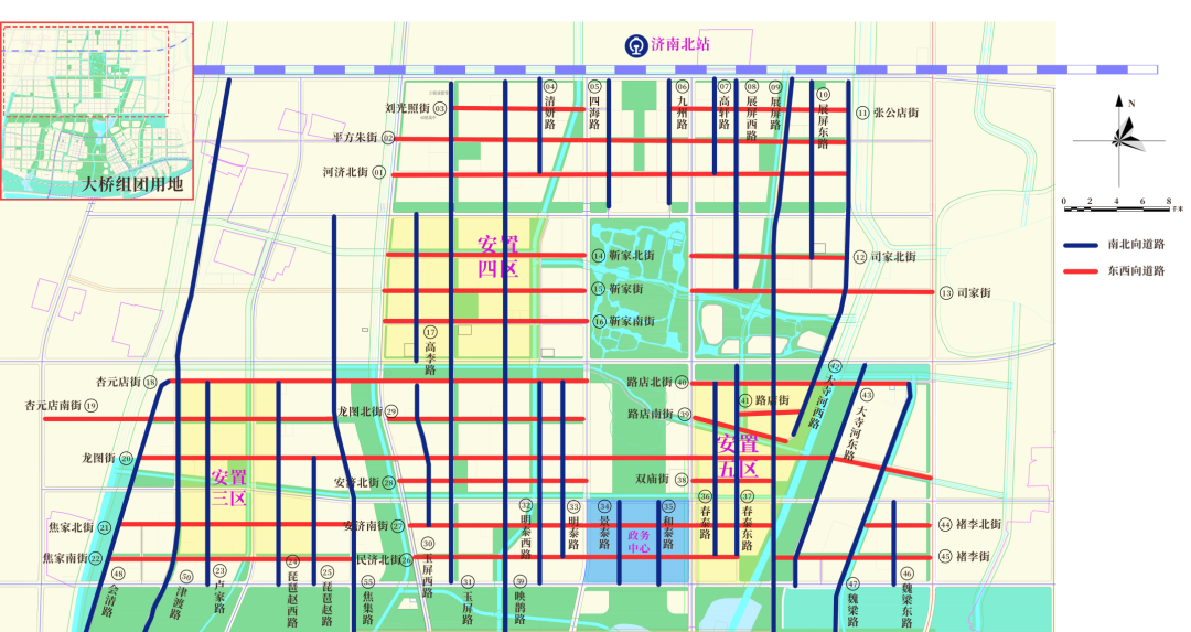 黄河大道、风铃路、兰溪大街…济南起步区道路命名“组团”征求意见