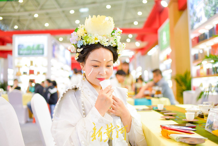 茶博会上建阳好茶泉城飘香，宋代点茶技艺吸睛无数