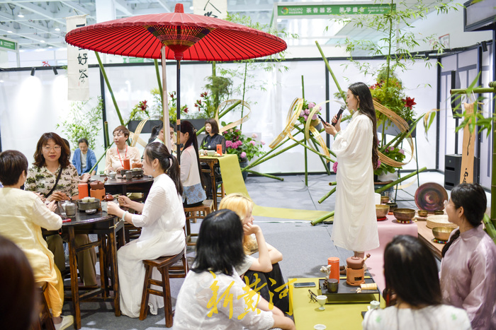 就要文艺范、中式风，快来茶博会沉浸式体验茶艺之美