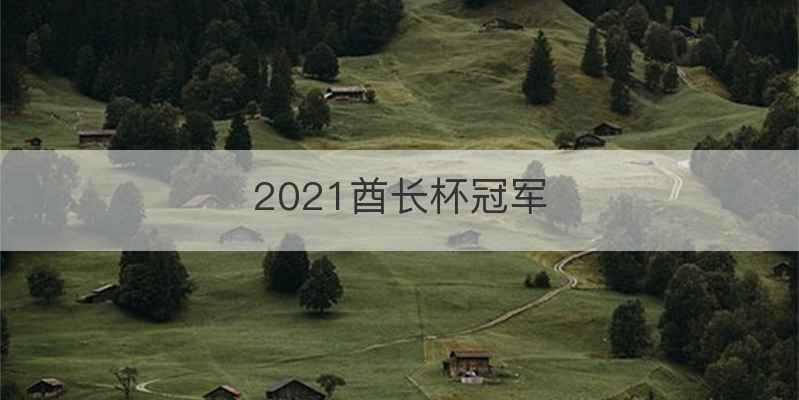 2021酋长杯冠军
