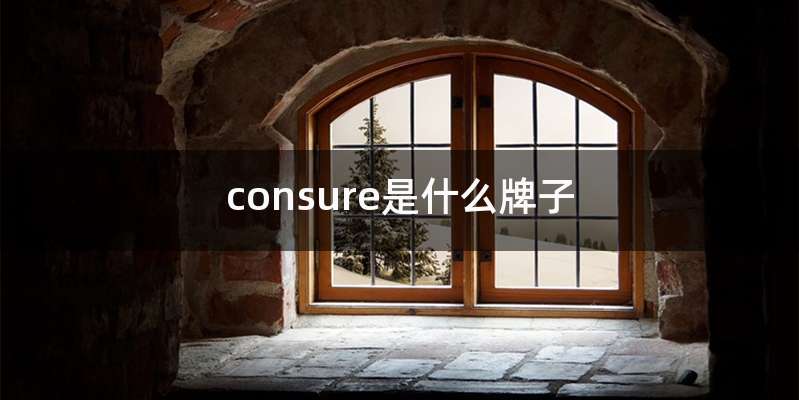 consure是什么牌子