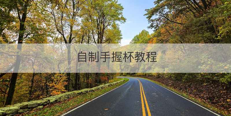 自制手握杯教程
